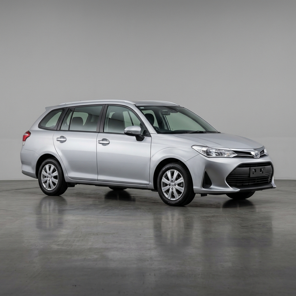 Station wagons category car rental available in Tobago (Toyota Corolla Fielder)