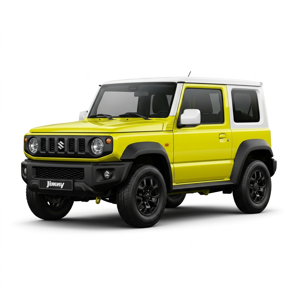 Compact 4x4 Jimny mini jeep car rental available in Tobago (Suzuki Jimny 2-Door, Suzuki Jimny 4-Door)